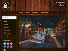 Tablet Screenshot of curiousnatureshop.com